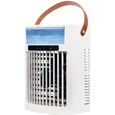 OEM Condizionatore D'Aria Portatile 4 In 1, Raffrescatore D'Aria, Serbatoio Da 1000 Ml, 5 Velocità Della Ventola, 3 Velocità Di Nebulizzazione, Timer, Luce Notturna, Bianco OEM Condizionatore D'Aria Portatile 4 In 1, Raffrescatore D'Aria, Serbatoio Da 1000 Ml, 5 Velocità Della Ventola, 3 Velocità Di Nebulizzazione, Timer, Luce Notturna, Bianco