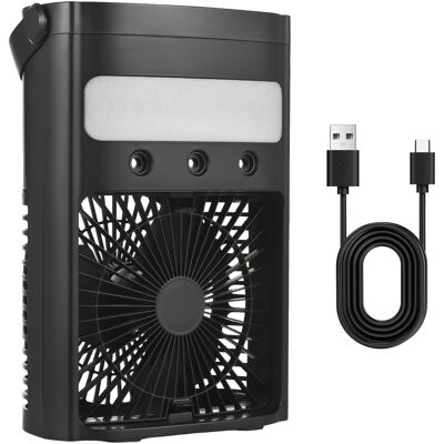 OEM Ventilatore Portatile Da 700 Ml Con Illuminazione Led A 7 Colori, Timer Di 2/4 Ore, 3 Velocità Di Ventilazione E 3 Modalità Di Nebulizzazione, Ideale Per Camera Da Letto, Ufficio O Soggiorno. OEM Ventilatore Portatile Da 700 Ml Con Illuminazione Led A 7 Colori, Timer Di 2/4 Ore, 3 Velocità Di Ventilazione E 3 Modalità Di Nebulizzazione, Ideale Per Camera Da Letto, Ufficio O Soggiorno.