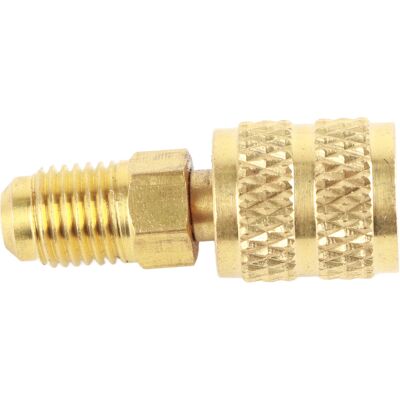 YOTOWN Adattatore Per Tubo Flessibile Da Maschio Sae 1/4" A Femmina 5/16" - Per Sistemi R410a E Condizionamento Dell'aria YOTOWN Adattatore Per Tubo Flessibile Da Maschio Sae 1/4" A Femmina 5/16" - Per Sistemi R410a E Condizionamento Dell'aria