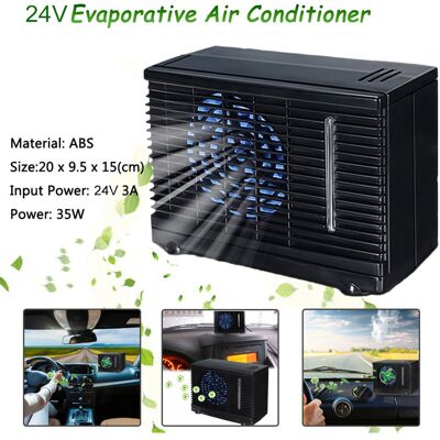 VISTRECK Condizionatore D'Aria Portatile Universale Per Mini Auto 24v Ventilatore D'Aria Evaporativo Ad Acqua Di Raffreddamento Per Casa Camion VISTRECK Condizionatore D'Aria Portatile Universale Per Mini Auto 24v Ventilatore D'Aria Evaporativo Ad Acqua Di Raffreddamento Per Casa Camion