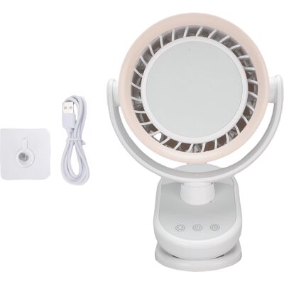 OEM Ventilatore Da Scrivania Usb Inclinabile A 100 Velocità, Mini, Con Montaggio A Parete, Batteria Da 4000 Mah, Senza Pale, Silenzioso, Bianco OEM Ventilatore Da Scrivania Usb Inclinabile A 100 Velocità, Mini, Con Montaggio A Parete, Batteria Da 4000 Mah, Senza Pale, Silenzioso, Bianco
