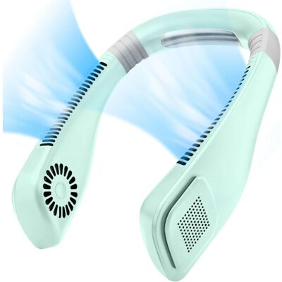 OEM Ventilatore Da Collo Portatile, Mini Ventilatore Comodo Da Collo, Flusso D'Aria Fresca A 360°, 3 Velocità, Vento Forte, Silenzioso, Piccolo, Ventilatore Usb Ricaricabile Per Sport, Ufficio, Uso Estern OEM Ventilatore Da Collo Portatile, Mini Ventilatore Comodo Da Collo, Flusso D'Aria Fresca A 360°, 3 Velocità, Vento Forte, Silenzioso, Piccolo, Ventilatore Usb Ricaricabile Per Sport, Ufficio, Uso Estern