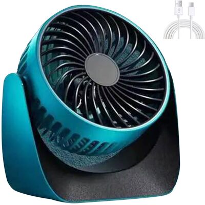 OEM Ventilatore Da Tavolo Portatile E Silenzioso, Ricaricabile Tramite Usb, Con Rotazione A 360° E 3 Velocità, Ideale Per Camera Da Letto, Ufficio E Campeggio All'aperto. OEM Ventilatore Da Tavolo Portatile E Silenzioso, Ricaricabile Tramite Usb, Con Rotazione A 360° E 3 Velocità, Ideale Per Camera Da Letto, Ufficio E Campeggio All'aperto.