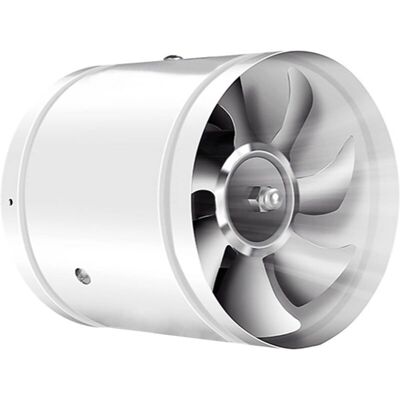 OEM Ventilatore Di Scarico Bidirezionale, Mini Ventilatore Di Scarico, Diametro 150 Mm, Lunghezza 150 Mm, Bianco OEM Ventilatore Di Scarico Bidirezionale, Mini Ventilatore Di Scarico, Diametro 150 Mm, Lunghezza 150 Mm, Bianco