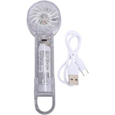 OEM Mini Ventilatore Portatile Con 3 Velocità E Modalità Di Raffreddamento, Con Funzione Di Impacco Di Ghiaccio Usb, Trasparente, Ideale Per Viaggi E Utilizzo In Movimento. Colore Trasparente. OEM Mini Ventilatore Portatile Con 3 Velocità E Modalità Di Raffreddamento, Con Funzione Di Impacco Di Ghiaccio Usb, Trasparente, Ideale Per Viaggi E Utilizzo In Movimento. Colore Trasparente.