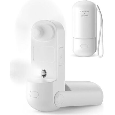 OEM Ventilatore Portatile Nebulizzatore, Ventilatore Palmare 3 In 1, 3 Velocità Regolabili, Ventilatore Personale Pieghevole Per Ragazze E Donne In Viaggio (bianco) OEM Ventilatore Portatile Nebulizzatore, Ventilatore Palmare 3 In 1, 3 Velocità Regolabili, Ventilatore Personale Pieghevole Per Ragazze E Donne In Viaggio (bianco)