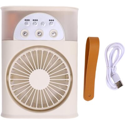 OEM Ventilatore Da Ufficio Usb 3 Trous, 3 Velocità, Silenzioso, Portatile, Con Umidificatore E Vela, Ideale Per La Casa, I Dormitori, I Viaggi E Il Campeggio. OEM Ventilatore Da Ufficio Usb 3 Trous, 3 Velocità, Silenzioso, Portatile, Con Umidificatore E Vela, Ideale Per La Casa, I Dormitori, I Viaggi E Il Campeggio.