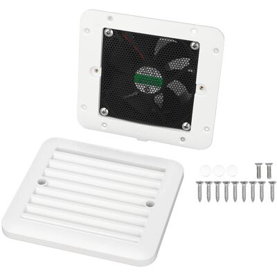 OEM Ventilatore Laterale Unidirezionale Da 97 X 97 Mm Per Camper, 12 V, 1,2 W, Ideale Per Cucina E Bagno Di Roulotte. OEM Ventilatore Laterale Unidirezionale Da 97 X 97 Mm Per Camper, 12 V, 1,2 W, Ideale Per Cucina E Bagno Di Roulotte.