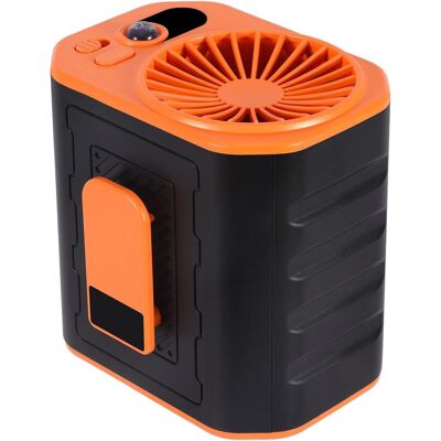 OEM Ventilatore Portatile, Ventilatore A Collana Ricaricabile Da 6000 Mah Con 20 Ore Di Autonomia, 3 Velocità, Ventilatore A Clip Per Raffreddamento Dell'aria, Arancione OEM Ventilatore Portatile, Ventilatore A Collana Ricaricabile Da 6000 Mah Con 20 Ore Di Autonomia, 3 Velocità, Ventilatore A Clip Per Raffreddamento Dell'aria, Arancione