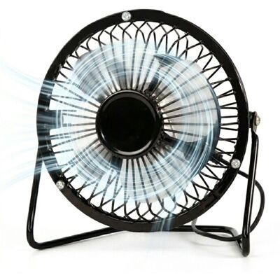 BES Ventilatore Da Tavolo Usb In Metallo Scrivania Mini Fan Desk 01547 BES Ventilatore Da Tavolo Usb In Metallo Scrivania Mini Fan Desk 01547