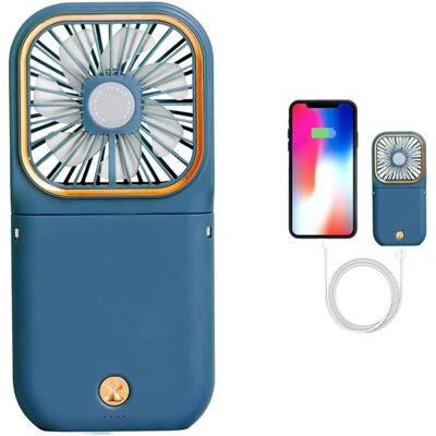OEM Ventilatore Portatile, Funzione Di Ricarica Usb, Mini Ventilatore Da Tavolo, Batteria Da 3000 Mah, Utilizzabile Anche Come Power Bank - Crezuo OEM Ventilatore Portatile, Funzione Di Ricarica Usb, Mini Ventilatore Da Tavolo, Batteria Da 3000 Mah, Utilizzabile Anche Come Power Bank - Crezuo