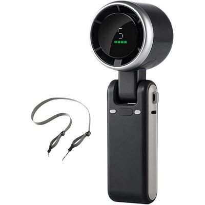 OEM Ventilatore Portatile Pieghevole, Nero, Con Ricarica Rapida Type-c, 5 Velocità, Cavo Incluso, Per Un Raffreddamento Ottimale -crezuo OEM Ventilatore Portatile Pieghevole, Nero, Con Ricarica Rapida Type-c, 5 Velocità, Cavo Incluso, Per Un Raffreddamento Ottimale -crezuo