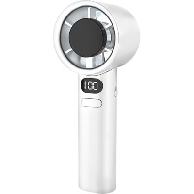 OEM Ventilatore Portatile Turbofan Ad Alta Velocità Ricaricabile Tramite Usb, Con Display Digitale E 120 Velocità Regolabili In Continuo, Ideale Per Campeggio, Viaggi, Casa E Ufficio. OEM Ventilatore Portatile Turbofan Ad Alta Velocità Ricaricabile Tramite Usb, Con Display Digitale E 120 Velocità Regolabili In Continuo, Ideale Per Campeggio, Viaggi, Casa E Ufficio.