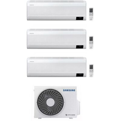 Samsung Condizionatore Trialsplit Windfree Avant Da 9000 + 9000 + 9000 Btu Con Gas R32 Wifi - Samsung Condizionatore Trialsplit Windfree Avant Da 9000 + 9000 + 9000 Btu Con Gas R32 Wifi -