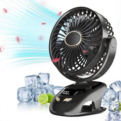 OEM Ventilatore - Piccolo Ventilatore Portatile Da Tavolo Con Clip - Ventilatore Usb Con Clip - Ventilatore Da Terra - Nero OEM Ventilatore - Piccolo Ventilatore Portatile Da Tavolo Con Clip - Ventilatore Usb Con Clip - Ventilatore Da Terra - Nero
