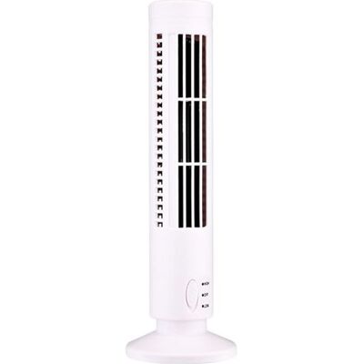 OEM Mini Ventilatore A Torre Senza Pale Usb, 2 Velocità E Modalità Di Ventilazione, Verticale, Per Camera Da Letto, Soggiorno, Ufficio Domestico, Bianco OEM Mini Ventilatore A Torre Senza Pale Usb, 2 Velocità E Modalità Di Ventilazione, Verticale, Per Camera Da Letto, Soggiorno, Ufficio Domestico, Bianco