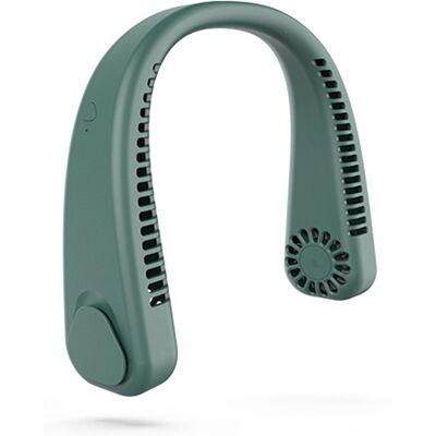 OEM Ventilatore Da Collo Portatile E Silenzioso, Ideale Per Attività All'aperto E Sport. Ricaricabile Tramite Usb. Un Regalo Perfetto. F2 - Ventilatore Da Collo Verde OEM Ventilatore Da Collo Portatile E Silenzioso, Ideale Per Attività All'aperto E Sport. Ricaricabile Tramite Usb. Un Regalo Perfetto. F2 - Ventilatore Da Collo Verde