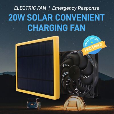 VISTRECK Ventilatore Con Pannello Solare Da 20 W, Riduce La Temperatura Interna, Ideale Per Campeggio, Roulotte, Yacht, Cuccia Per Cani, Pollaio. VISTRECK Ventilatore Con Pannello Solare Da 20 W, Riduce La Temperatura Interna, Ideale Per Campeggio, Roulotte, Yacht, Cuccia Per Cani, Pollaio.