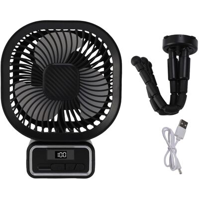 OEM Ventilatore Per Poussette A 3 Velocità Di Ventilazione, Oscillante Automatico, Portatile, Con Treppiede Flessibile Mobile E Velata. OEM Ventilatore Per Poussette A 3 Velocità Di Ventilazione, Oscillante Automatico, Portatile, Con Treppiede Flessibile Mobile E Velata.