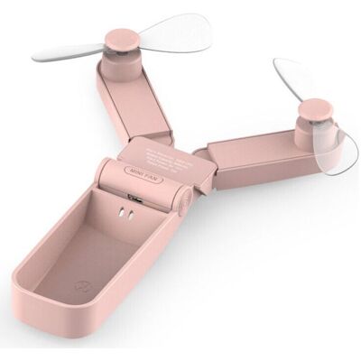 URSUS Mini Ventilatore Tascabile Pieghevole, Ventilatore Portatile Ricaricabile Con Cavo Usb Per Viaggi, Casa E Attività All'aperto (doppio Rosa) URSUS Mini Ventilatore Tascabile Pieghevole, Ventilatore Portatile Ricaricabile Con Cavo Usb Per Viaggi, Casa E Attività All'aperto (doppio Rosa)