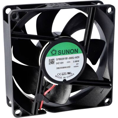 Sunon GE80252B2-000U-AE9 Ventilatore assiale - 24V/DC 96.82m³/h Sunon GE80252B2-000U-AE9 Ventilatore assiale - 24V/DC 96.82m³/h