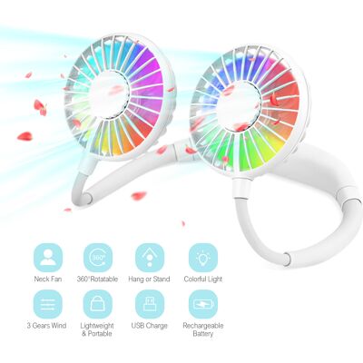 OEM Ventilatore Da Tavolo Sospeso, Aromaterapia, 3 Velocità, Led 7 Colori (ricaricabile) OEM Ventilatore Da Tavolo Sospeso, Aromaterapia, 3 Velocità, Led 7 Colori (ricaricabile)