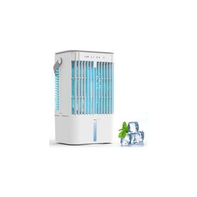 KEEMOTE Condizionatore D'Aria Portatile Da 1200 Ml, Raffrescatore Evaporativo, Ventilatore Oscillante A 120°, 3 Velocità E Timer Di 2/4 Ore Per Casa, Ufficio E Camera Da Letto. KEEMOTE Condizionatore D'Aria Portatile Da 1200 Ml, Raffrescatore Evaporativo, Ventilatore Oscillante A 120°, 3 Velocità E Timer Di 2/4 Ore Per Casa, Ufficio E Camera Da Letto.