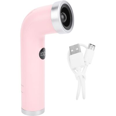 OEM Ventilatore Portatile Senza Pale, Ricaricabile Tramite Usb-c, Con Display Digitale, Dimensioni Compatte E Ideale Per Viaggi E Attività All'aperto. Roseate OEM Ventilatore Portatile Senza Pale, Ricaricabile Tramite Usb-c, Con Display Digitale, Dimensioni Compatte E Ideale Per Viaggi E Attività All'aperto. Roseate