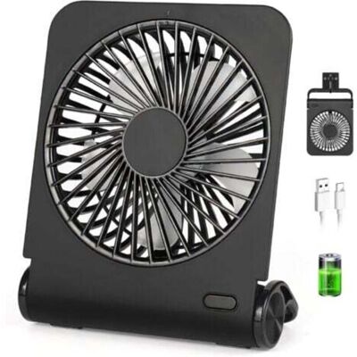 OEM Mini Ventilatore Ricaricabile Con 4 Velocità, Ultra Silenzioso, Piccolo Ventilatore Da Scrivania, Regolabile Fino A 220°, Adatto Per Uso Interno Ed Esterno OEM Mini Ventilatore Ricaricabile Con 4 Velocità, Ultra Silenzioso, Piccolo Ventilatore Da Scrivania, Regolabile Fino A 220°, Adatto Per Uso Interno Ed Esterno