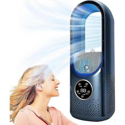 OEM Condizionatore D'Aria Portatile - Ventilatore Senza Pale A 6 Velocità - Raffrescatore D'Aria Evaporativo Portatile - Condizionatore D'Aria OEM Condizionatore D'Aria Portatile - Ventilatore Senza Pale A 6 Velocità - Raffrescatore D'Aria Evaporativo Portatile - Condizionatore D'Aria