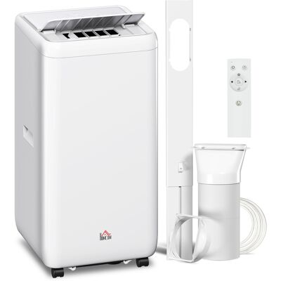 BEYAMIS Condizionatore D'Aria Portatile – Tubo Di Scarico – 12.000 Btu (3,5 Kw) – 5 In 1 – Timer 24 Ore – Telecomando – Per Ambienti Fino A 35 M² BEYAMIS Condizionatore D'Aria Portatile – Tubo Di Scarico – 12.000 Btu (3,5 Kw) – 5 In 1 – Timer 24 Ore – Telecomando – Per Ambienti Fino A 35 M²