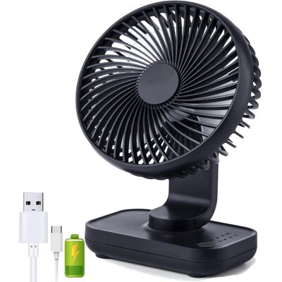 OEM Ventilateur De Table 4 Vitesses Silencieux Variable À 90° Mini Ventilateur De Bureau Usb Rechargeable Parfait Pour Chambre À Coucher (bleu Foncé) OEM Ventilateur De Table 4 Vitesses Silencieux Variable À 90° Mini Ventilateur De Bureau Usb Rechargeable Parfait Pour Chambre À Coucher (bleu Foncé)