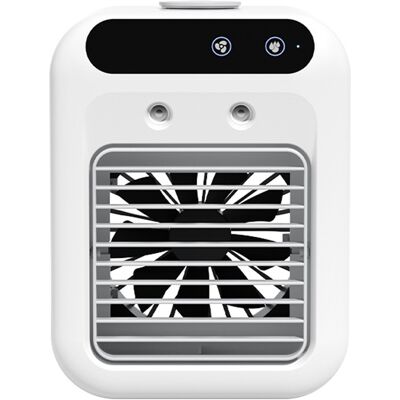 YOTOWN Mini Raffrescatore D'Aria – Ufficio – 2 Velocità – Umidificazione – Tavolo – Camera Da Letto/casa – Ventilatore Ad Acqua YOTOWN Mini Raffrescatore D'Aria – Ufficio – 2 Velocità – Umidificazione – Tavolo – Camera Da Letto/casa – Ventilatore Ad Acqua