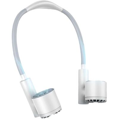 OEM Ventilatore Da Collo Portatile Ricaricabile Tramite Usb, 3 Velocità, Ideale Per Viaggi E Sport. OEM Ventilatore Da Collo Portatile Ricaricabile Tramite Usb, 3 Velocità, Ideale Per Viaggi E Sport.