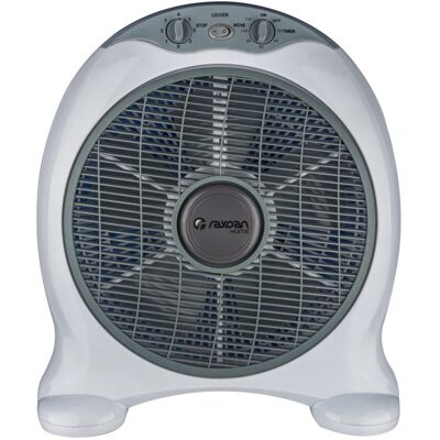 ORION91 - Ventilatore Da Pavimento 12' 29cm 50w 3 Velocità Nuovo Box Bianco/grigio Raydan Home ORION91 - Ventilatore Da Pavimento 12' 29cm 50w 3 Velocità Nuovo Box Bianco/grigio Raydan Home
