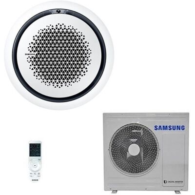 Samsung Climatizzatore Cassetta 360° 24000 Bianco Ac071rn4pkg R-32 Inverter A++/a+ Samsung Climatizzatore Cassetta 360° 24000 Bianco Ac071rn4pkg R-32 Inverter A++/a+