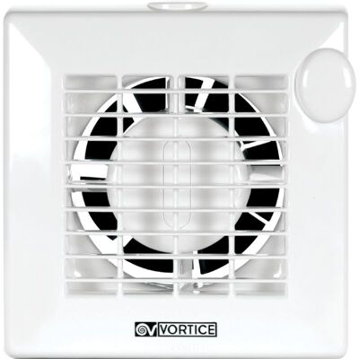 Vortice Ventilatore Elicoidale da Muro - 90mm, Timer Vortice Ventilatore Elicoidale da Muro - 90mm, Timer