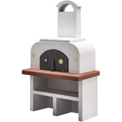 PALAZZETTI Forno Pizza A Legna "easy Medium" Con Basamento 4 Pizze PALAZZETTI Forno Pizza A Legna "easy Medium" Con Basamento 4 Pizze