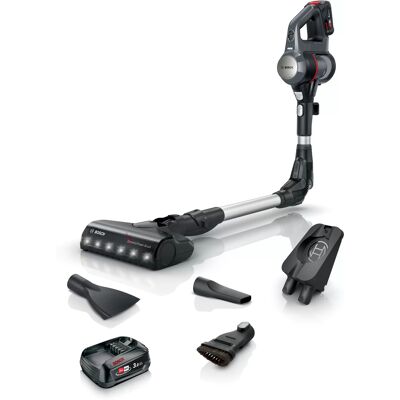 Bosch - Bbs712a Scopa Elettrica Per Pavimenti E Senza Sacco 0,3 L Nero, Acciaio Inox Bosch - Bbs712a Scopa Elettrica Per Pavimenti E Senza Sacco 0,3 L Nero, Acciaio Inox