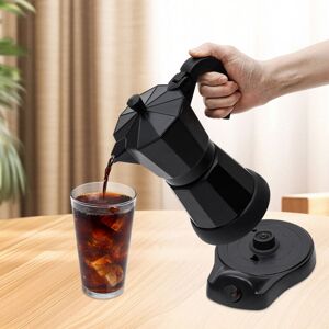 SANBOUSI Caffettiera Espresso 6 Tazze, Macchina Preparazione Espresso Elettrica, Caffettiera Moka 300ml SANBOUSI Caffettiera Espresso 6 Tazze, Macchina Preparazione Espresso Elettrica, Caffettiera Moka 300ml