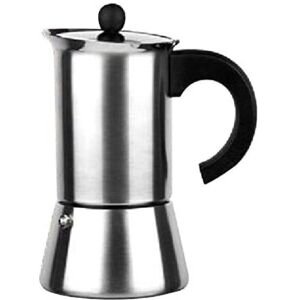 IBILI - Moka Express Indubasic, 4 Tazze, 185 Ml, Acciaio Inossidabile, Adatta Per L'Induzione IBILI - Moka Express Indubasic, 4 Tazze, 185 Ml, Acciaio Inossidabile, Adatta Per L'Induzione
