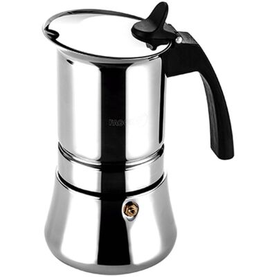 Fagor - Macchina Da Caffè In Acciaio Inox 6 Tazze In Acciaio Inox 18/10 Fagor - Macchina Da Caffè In Acciaio Inox 6 Tazze In Acciaio Inox 18/10