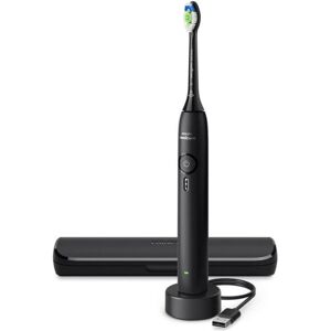 Philips Sonicare 3100 Spazzolino Elettrico Sonico Hx4033-32, Sensore Di Pressione, Timer, 31000 Movimenti Al Minuto, Nero Philips Sonicare 3100 Spazzolino Elettrico Sonico Hx4033-32, Sensore Di Pressione, Timer, 31000 Movimenti Al Minuto, Nero
