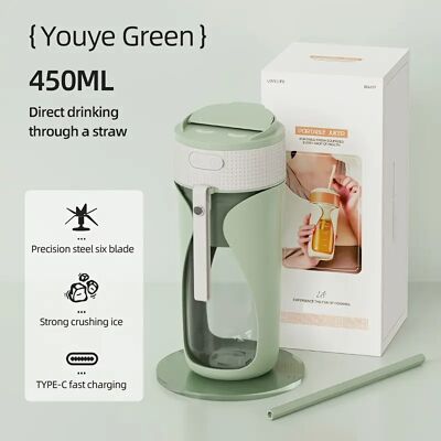 OEM Nuovo Spremiagrumi Elettrico A Tazza, Piccolo, Portatile, Multifunzionale, Senza Fili, Per Uso Domestico, In Grado Di Tritare Anche Il Ghiaccio. OEM Nuovo Spremiagrumi Elettrico A Tazza, Piccolo, Portatile, Multifunzionale, Senza Fili, Per Uso Domestico, In Grado Di Tritare Anche Il Ghiaccio.
