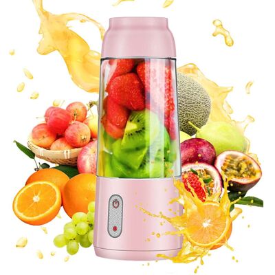 OEM Spremiagrumi Elettrico Portatile Usb, Mini Spremiagrumi Per Frutta E Verdura, Facile Da Pulire, 19 Cm X 7,6 Cm, Rosa. OEM Spremiagrumi Elettrico Portatile Usb, Mini Spremiagrumi Per Frutta E Verdura, Facile Da Pulire, 19 Cm X 7,6 Cm, Rosa.
