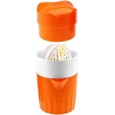 ULISEM Spremiagrumi Manuale In Acciaio Inox – Estrattore Di Succo Compatto Con Contenitore Integrato, Ideale Per Limoni E Arance ULISEM Spremiagrumi Manuale In Acciaio Inox – Estrattore Di Succo Compatto Con Contenitore Integrato, Ideale Per Limoni E Arance