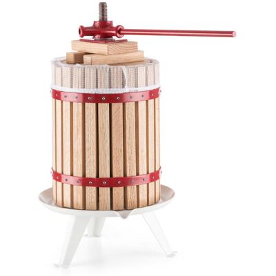 BC-ELEC - 12l-fp Spremiagrumi Meccanico 12l In Legno Di Quercia BC-ELEC - 12l-fp Spremiagrumi Meccanico 12l In Legno Di Quercia