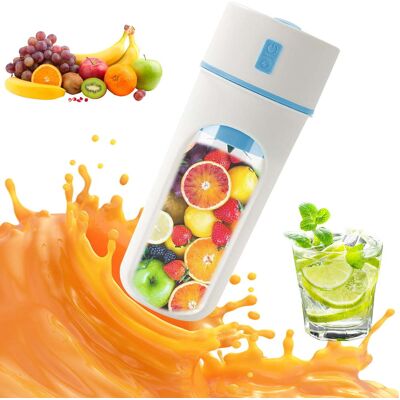 OEM Spremiagrumi Elettrico Portatile Ricaricabile Tramite Usb, Mini Bicchiere Per Succo D'Arancia E Limone Da 480 Ml, Batteria Da 1200 Mah, Facile Da Pulire (blu). OEM Spremiagrumi Elettrico Portatile Ricaricabile Tramite Usb, Mini Bicchiere Per Succo D'Arancia E Limone Da 480 Ml, Batteria Da 1200 Mah, Facile Da Pulire (blu).