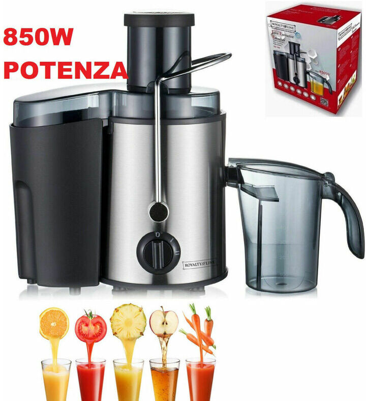 ROYAL_SHOPPING - centrifuga estrattore di succo per frutta e verdura 850 Watt