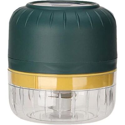 TEHTUY Mini Tritacarne Elettrico Con Porta Usb (100 Ml) - Spremiaglio - Tritaverdure - Tritatutto Da Cucina - Verde, 18,8 X 18,8 X 9,5 Cm TEHTUY Mini Tritacarne Elettrico Con Porta Usb (100 Ml) - Spremiaglio - Tritaverdure - Tritatutto Da Cucina - Verde, 18,8 X 18,8 X 9,5 Cm